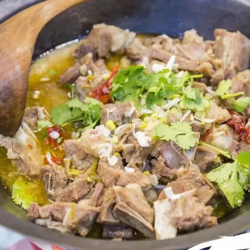 陕北跑山羊溜达羊肉