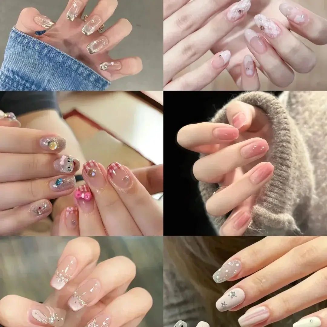 锆石东洲高级感纯手工穿戴甲默认微瑕不退换