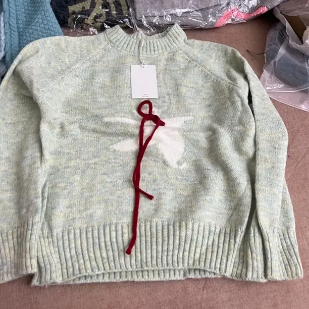 秋冬款宽松软糯奶fufu减龄扣号直播No退No换女韩系穿搭