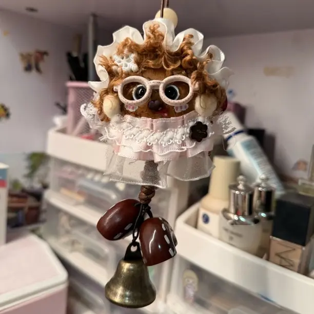 大大豆荚双面原创手作创意个性独特设计饰品