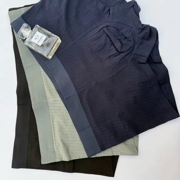 猫J男士纯棉平角内裤透气舒适运动中腰四角裤竖条纹3条装