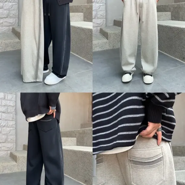 楚凡家2025加绒加厚休闲裤冬季6281