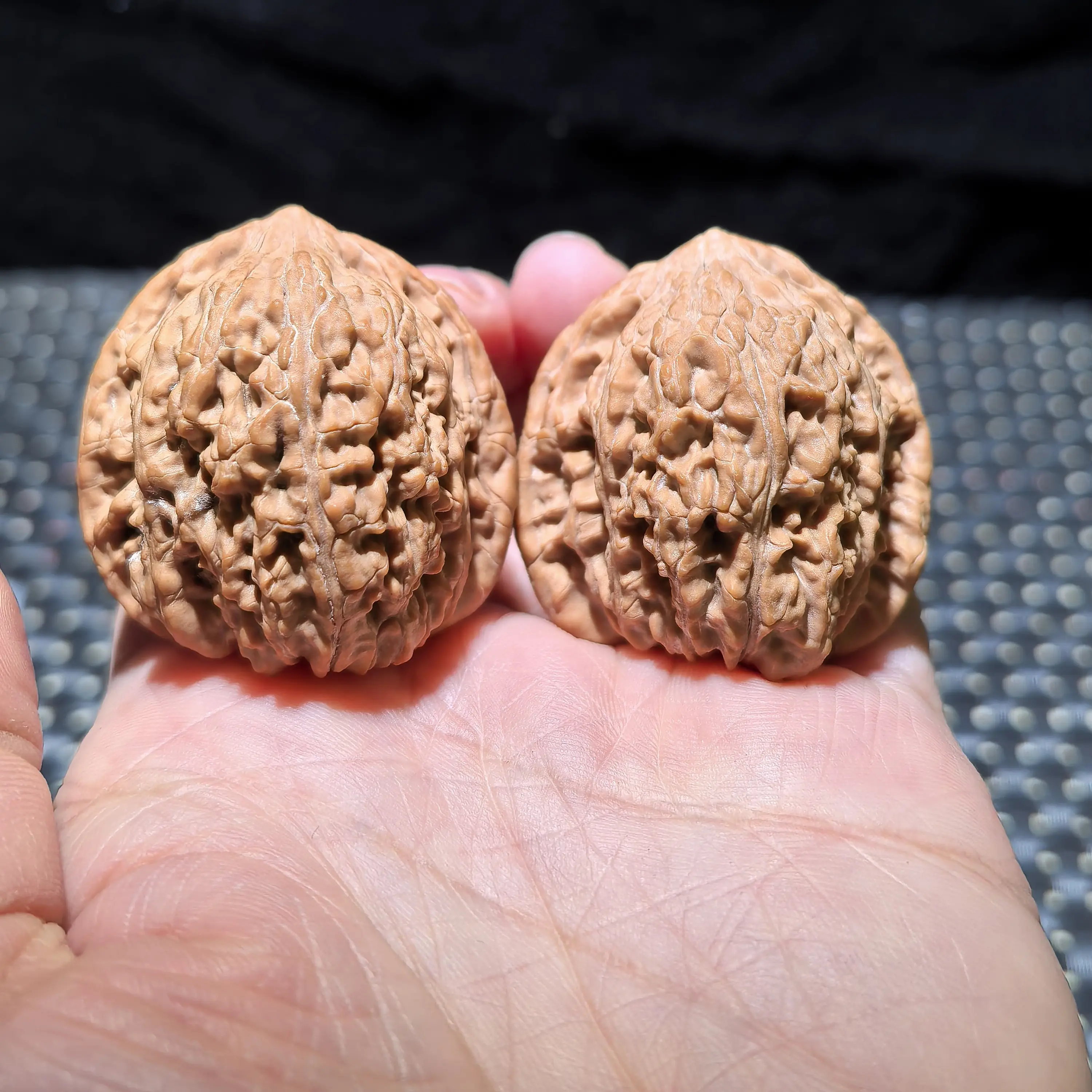 平谷绣球，原生态自然桩，全品边肚高39/37/40纹路细密井39