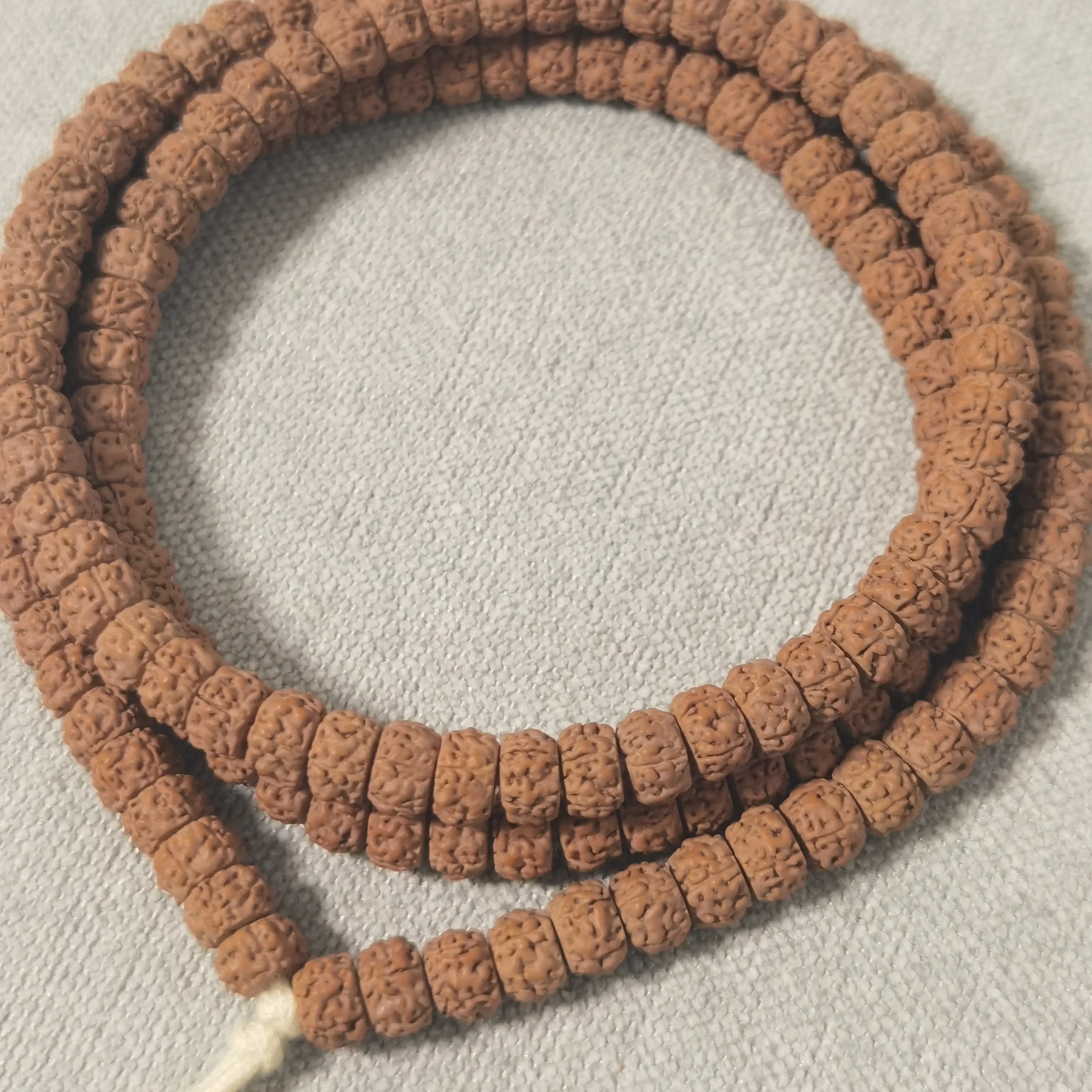 原皮原色老树盘龙纹藏切108（毕业级）6.8mm