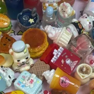 (食玩自选30包邮)食玩DIY树脂小饰品摆件