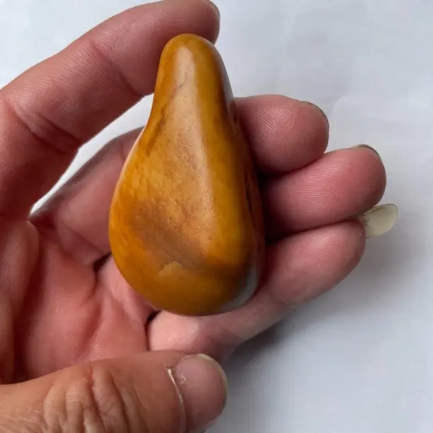天然和田玉黄沁小籽