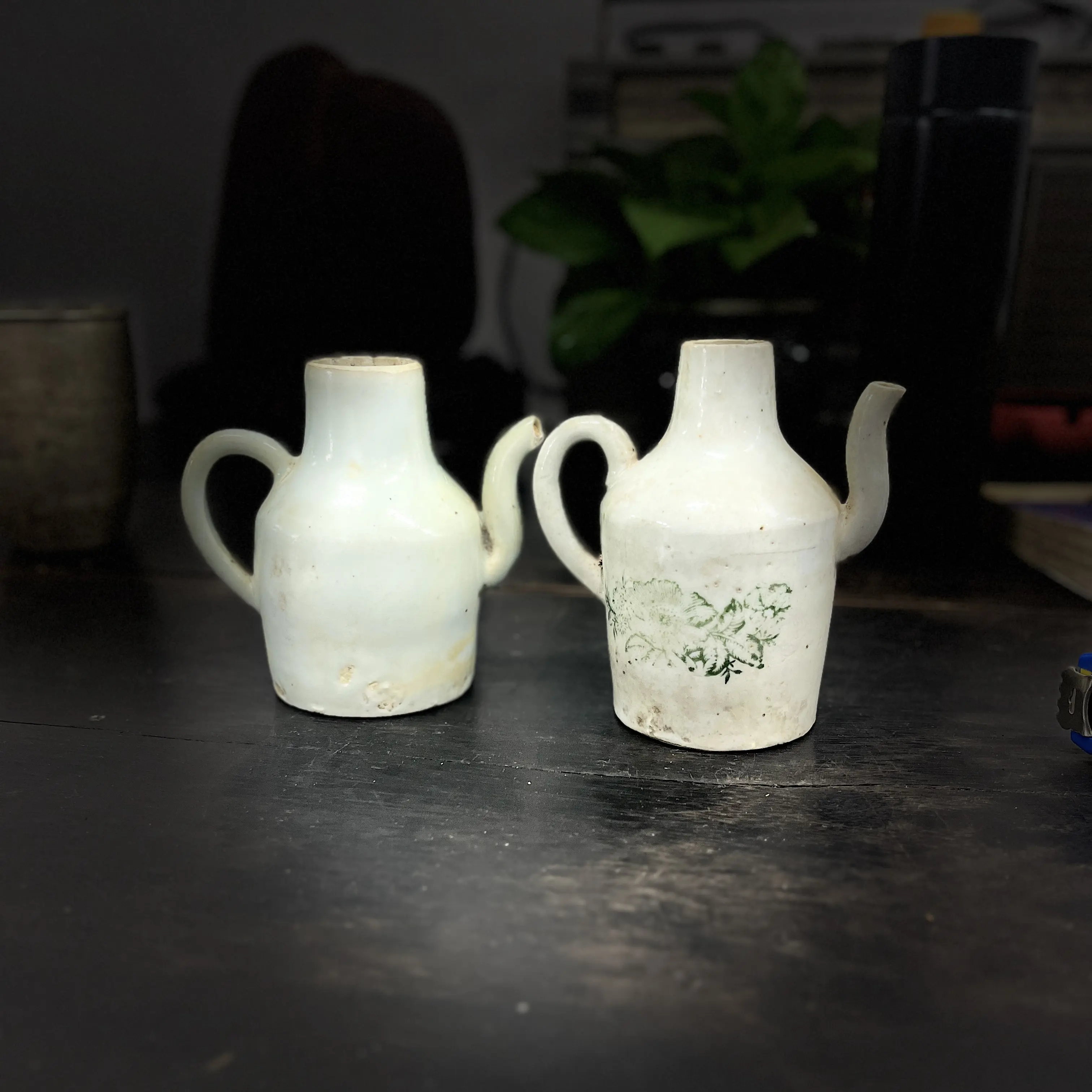 风格白釉壶古朴典雅韵味十足