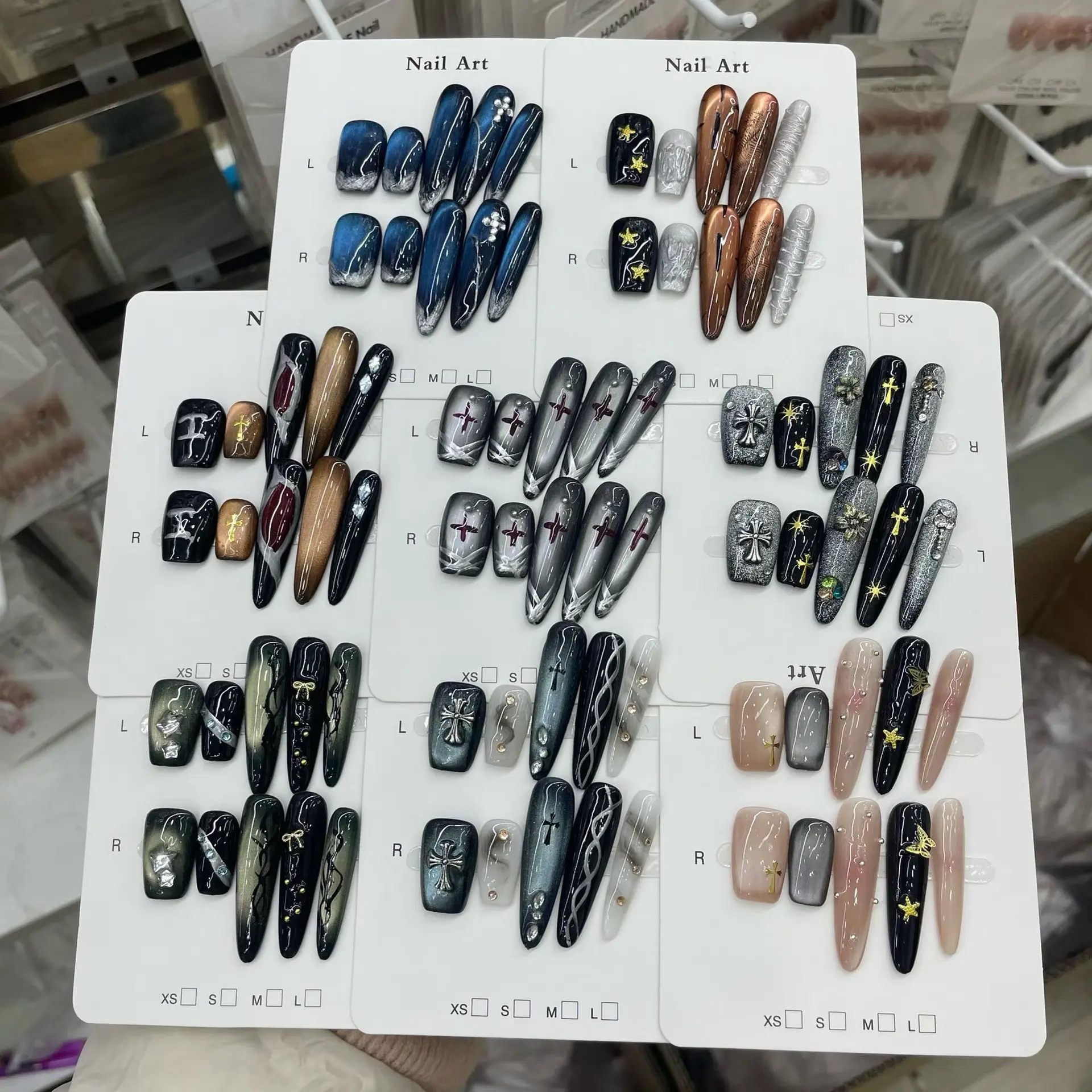 手工穿戴甲 两单飞飞