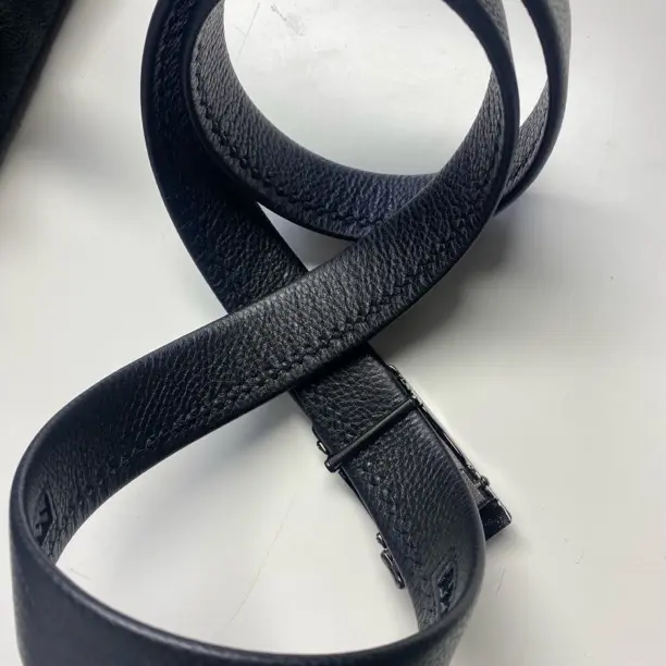 皮带男商务休闲头层牛皮自动扣百搭光面外穿中青年时尚腰带新款