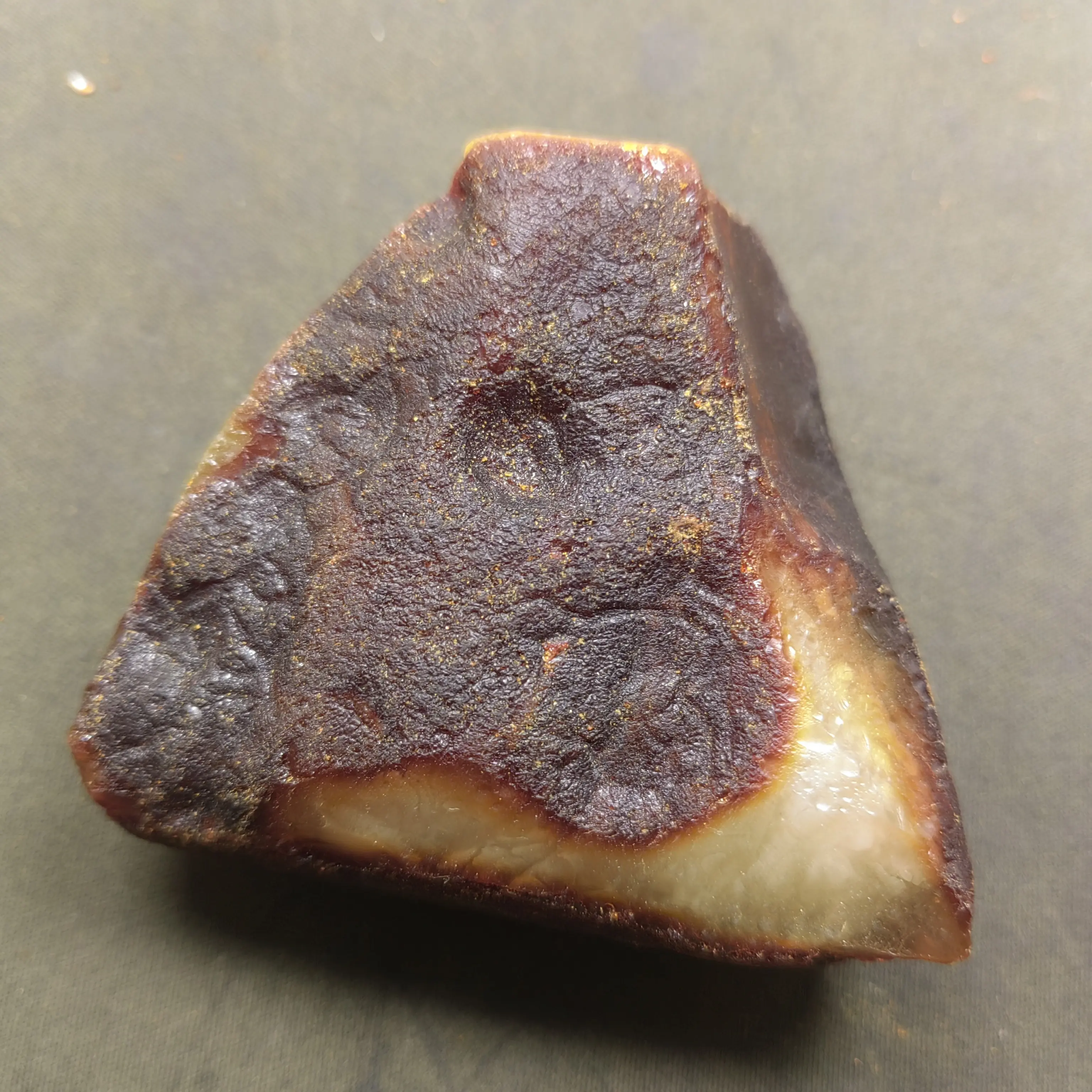 纯天然蜜蜡原石吊坠