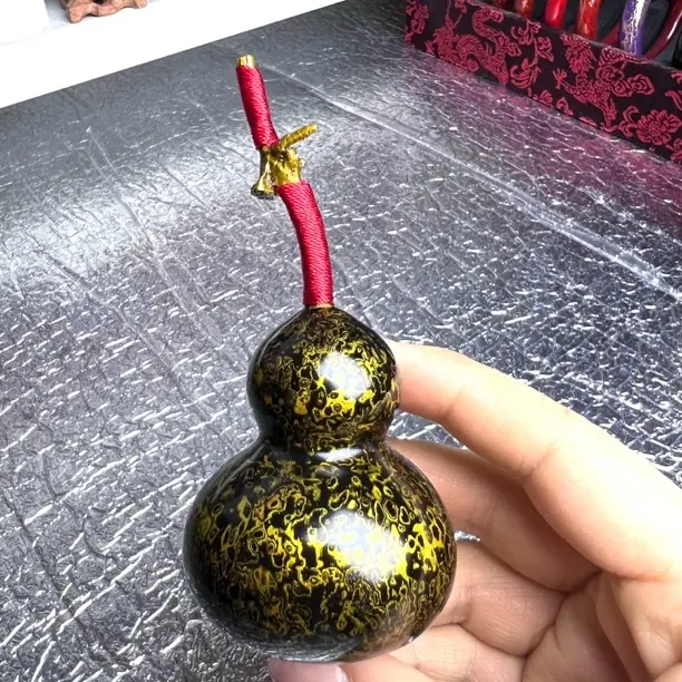 髤漆非遗手作大漆葫芦国风挂摆件礼品