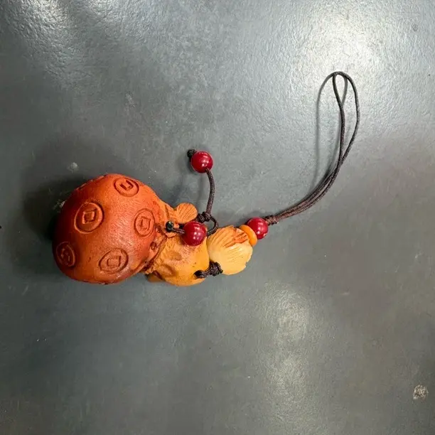 桃木福袋钥匙扣挂件男女通用招财挂饰礼物