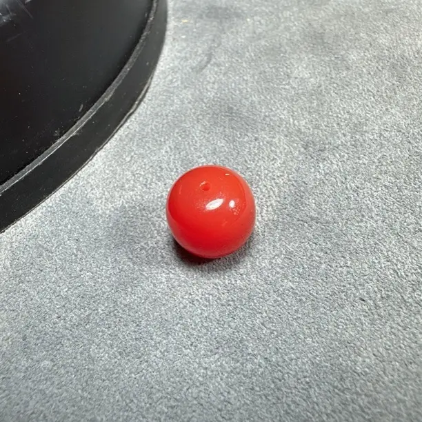 锦红单珠顶珠腰珠隔珠散珠配珠尺寸12mm
