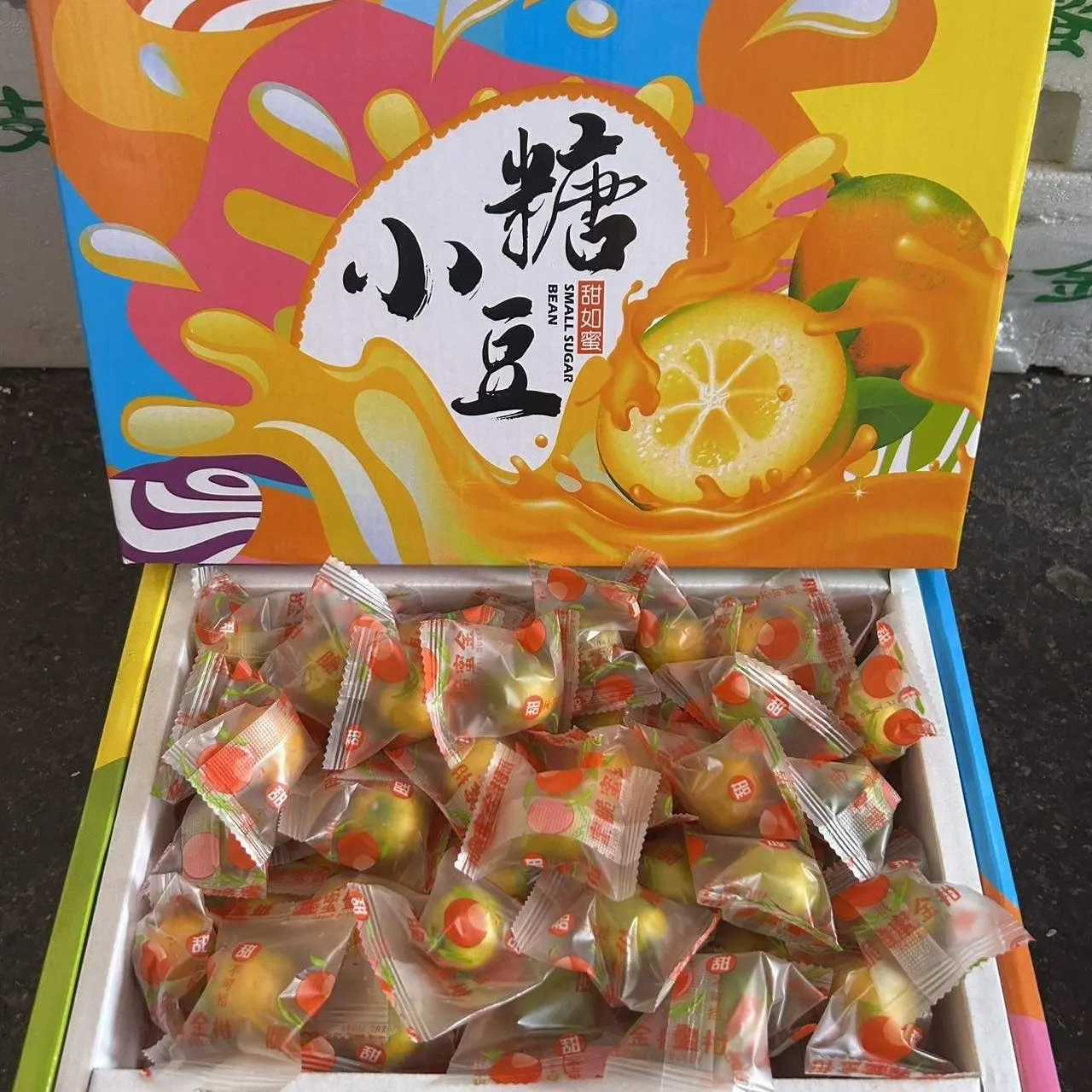 广西融安小糖豆脆蜜金柑无籽脆皮滑皮金桔礼盒装嘉兴水果市场直发