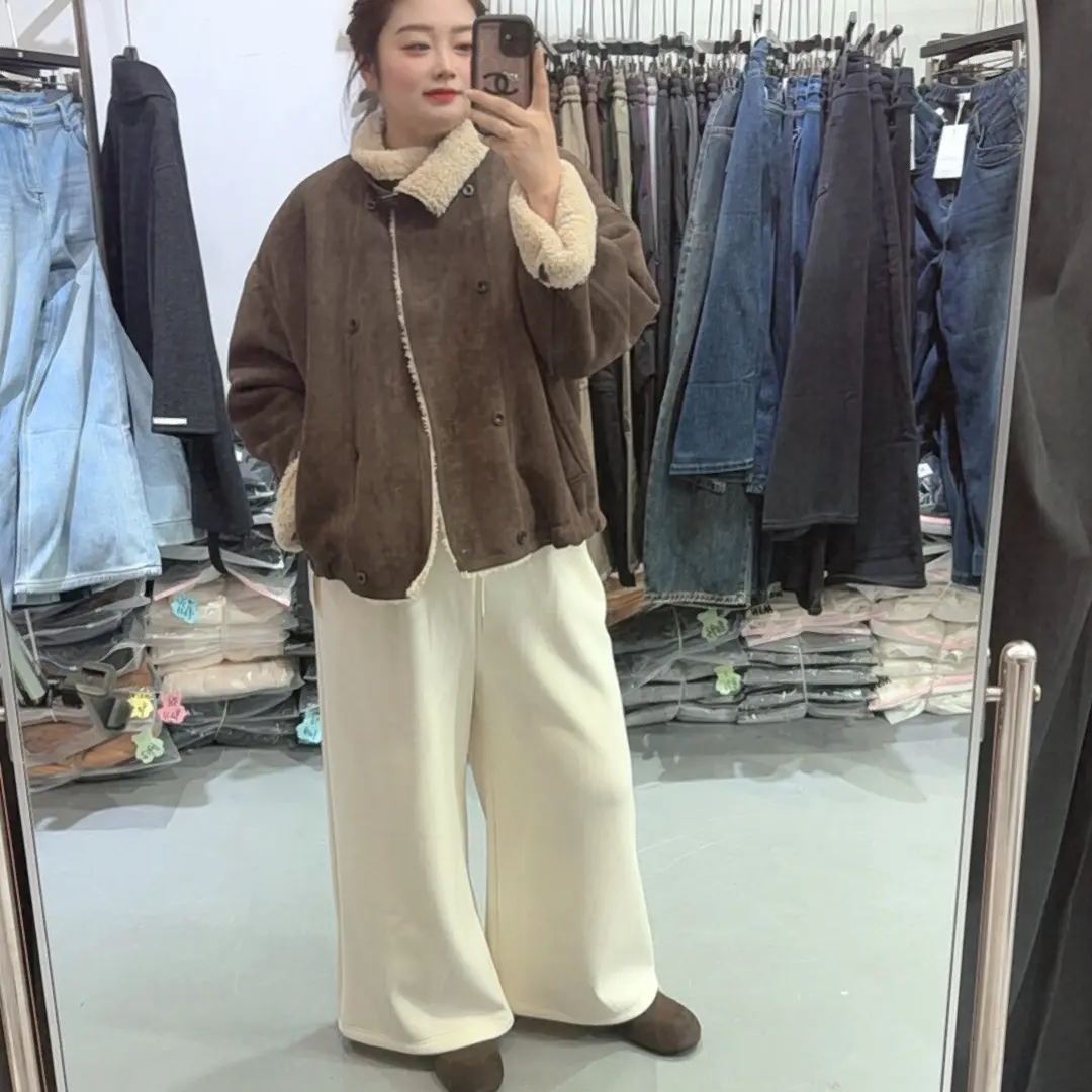 自留款显瘦超软皮毛一体