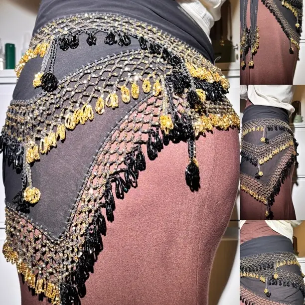 埃及手工腰链大三层298系列