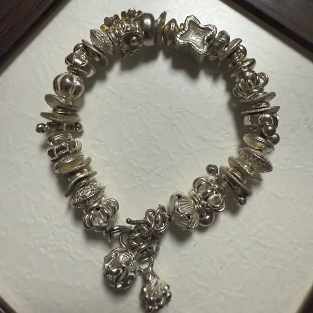 925银银制品 清迈手工银设计款手串