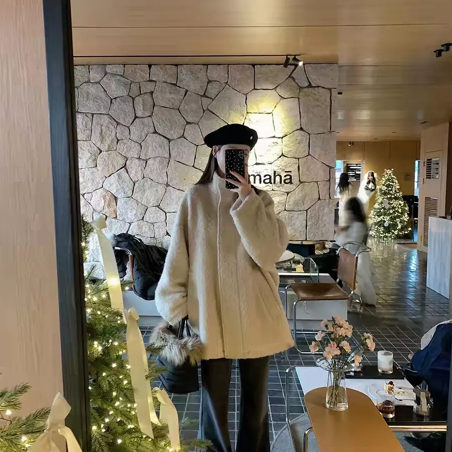 P&C STUDIO 高级感轻熟风加厚外套