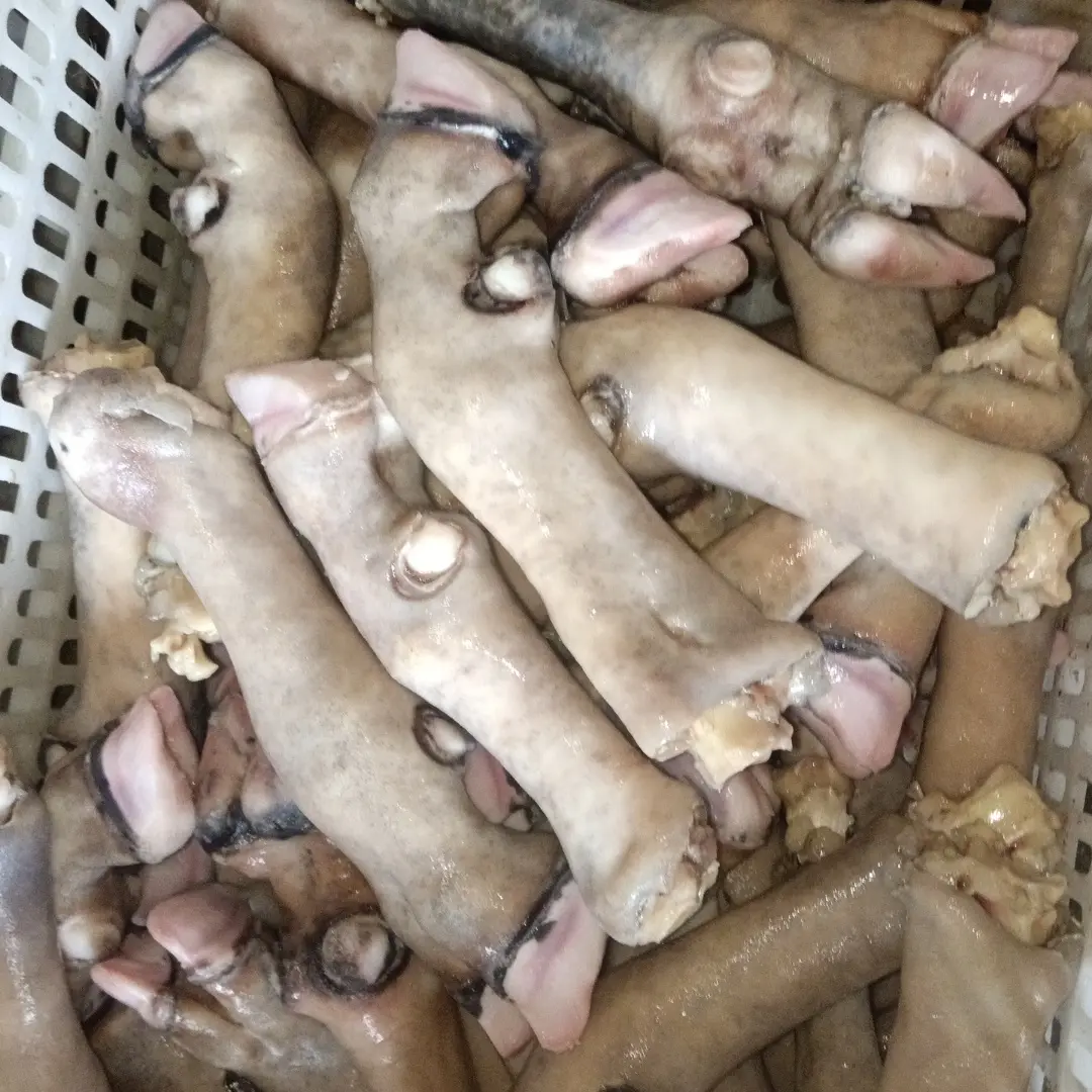 新鲜速冻清真黑花羊蹄带筋