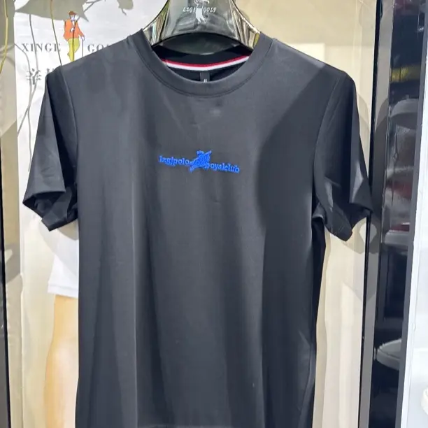 男士短袖T恤夏季潮流时尚圆领透气商务休闲百搭半袖