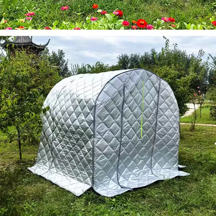 家用温室大棚保温棉被冬季楼顶庭院花卉保暖防寒罩