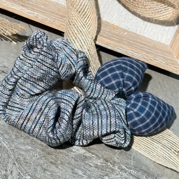 韩系甜美充棉耳发圈充棉高级感气质扎马尾发绳清新简约头饰发饰