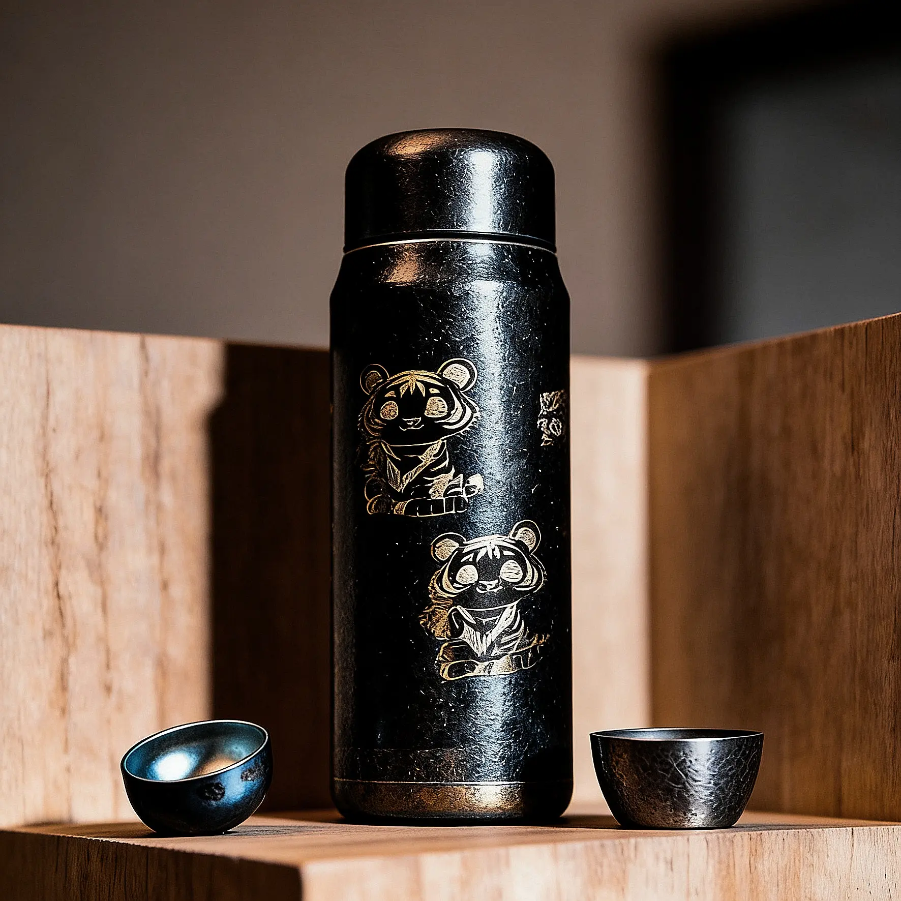纯钛创意高档水杯