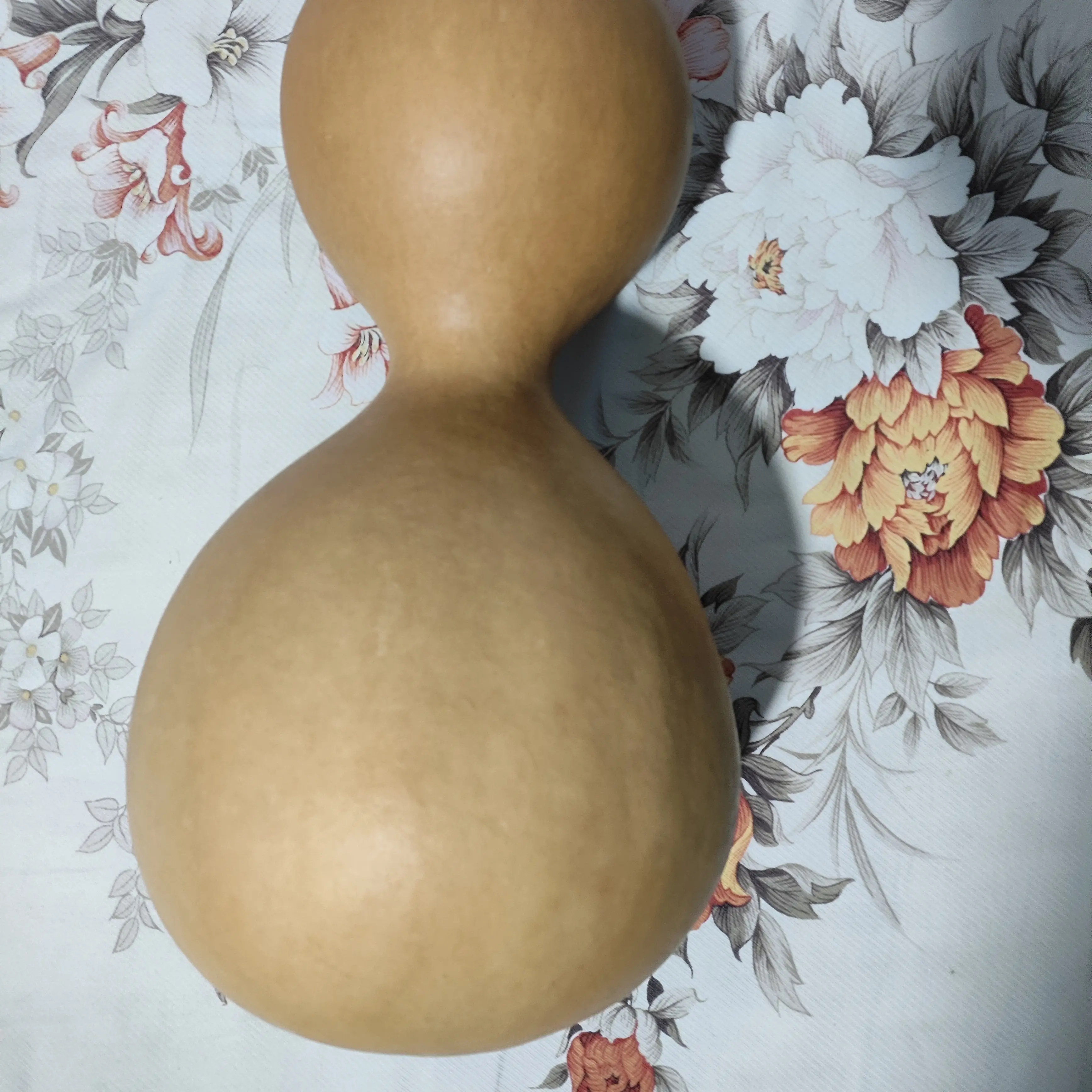 天然带龙头紫皮老葫芦文玩手捻摆件