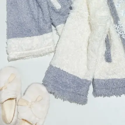 【上新啦！】毛茸茸加绒加厚唐圆领汉元素！雪花刺绣！