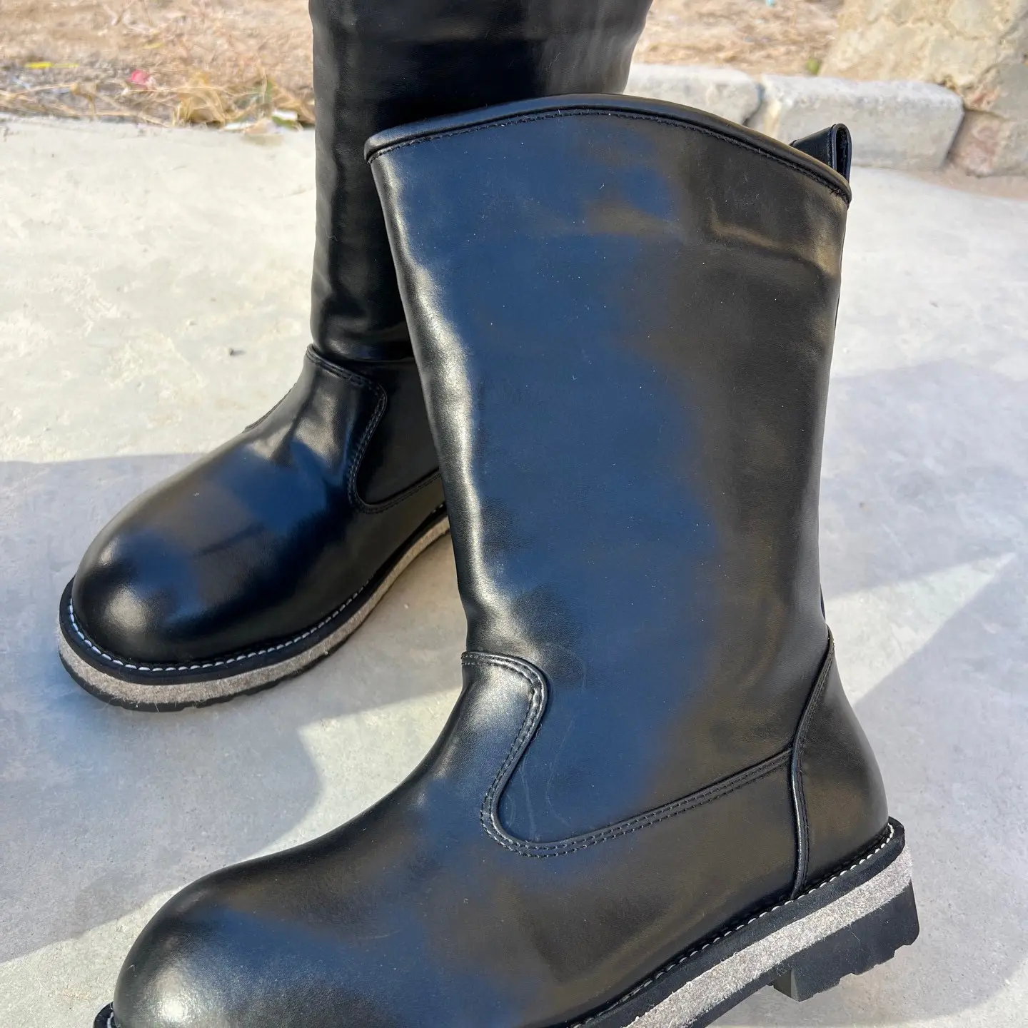 超轻男女同款羊毛里靴，