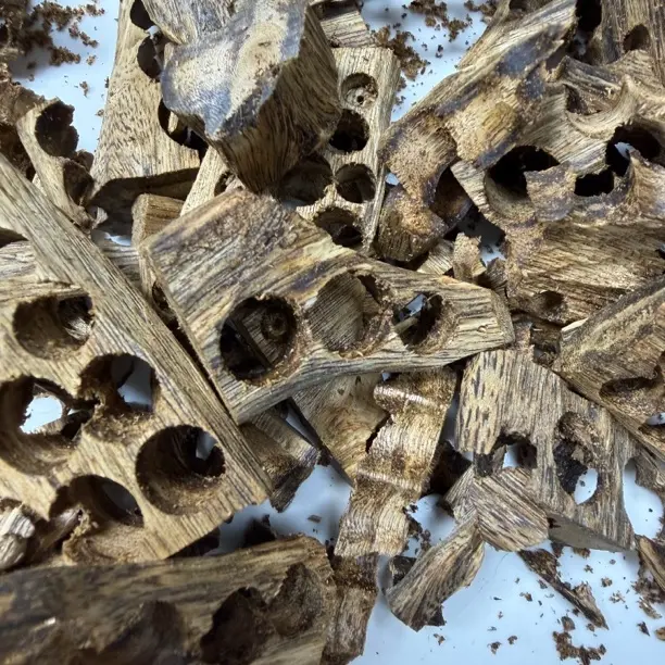 沉香边角料车珠料熏香原材料奇楠沉香车珠料