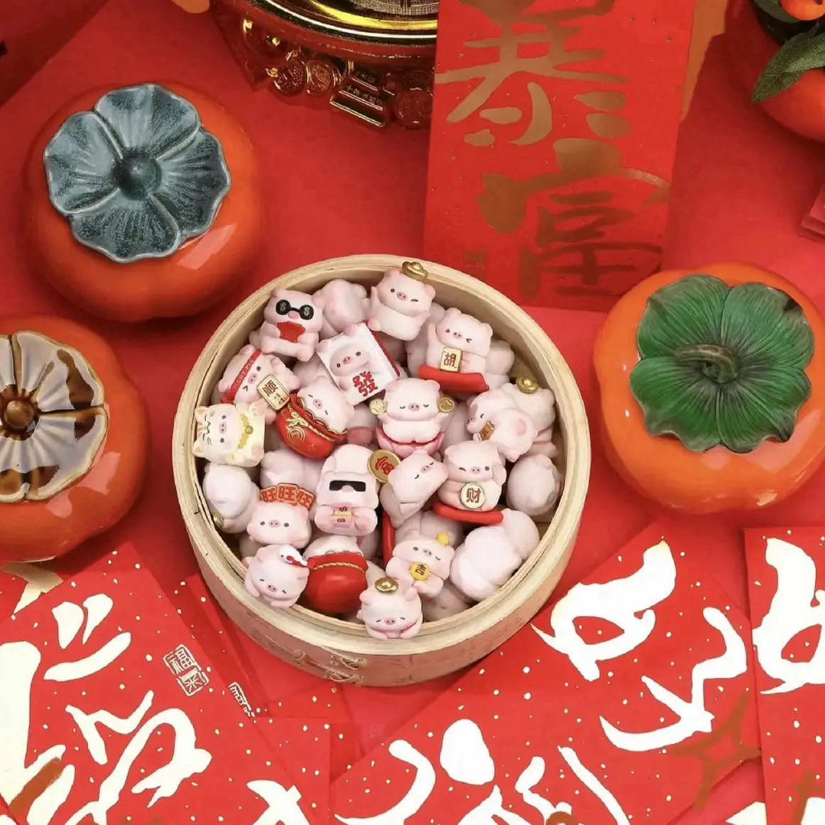 【老粉代拆】可爱猪猪萌粒吸吸乐盲盒