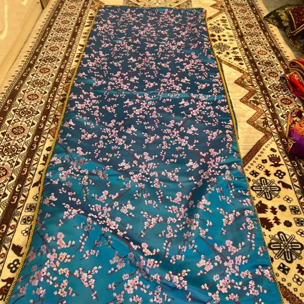 高档杭丹婚庆褥套 toyqikiz 70*200手工加厚床边毯