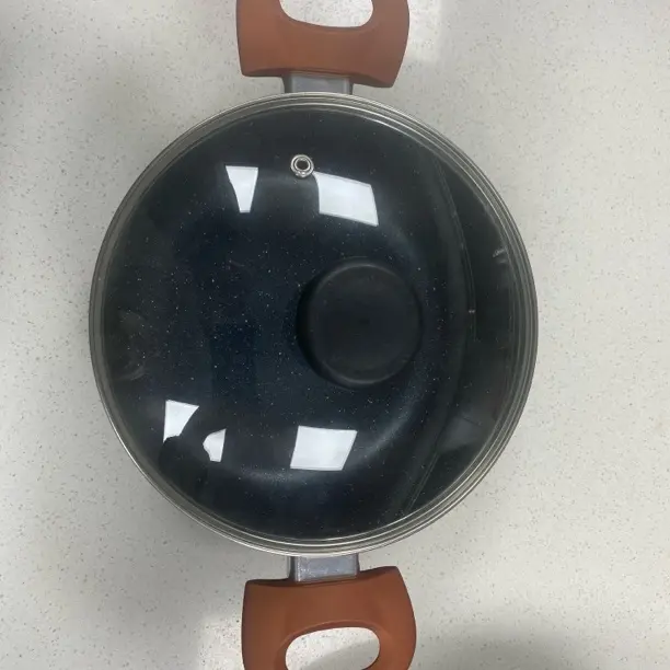 外贸出口尾单微瑕不影响使用20cm蒸煮炖煲汤熬粥小煮锅加厚双耳