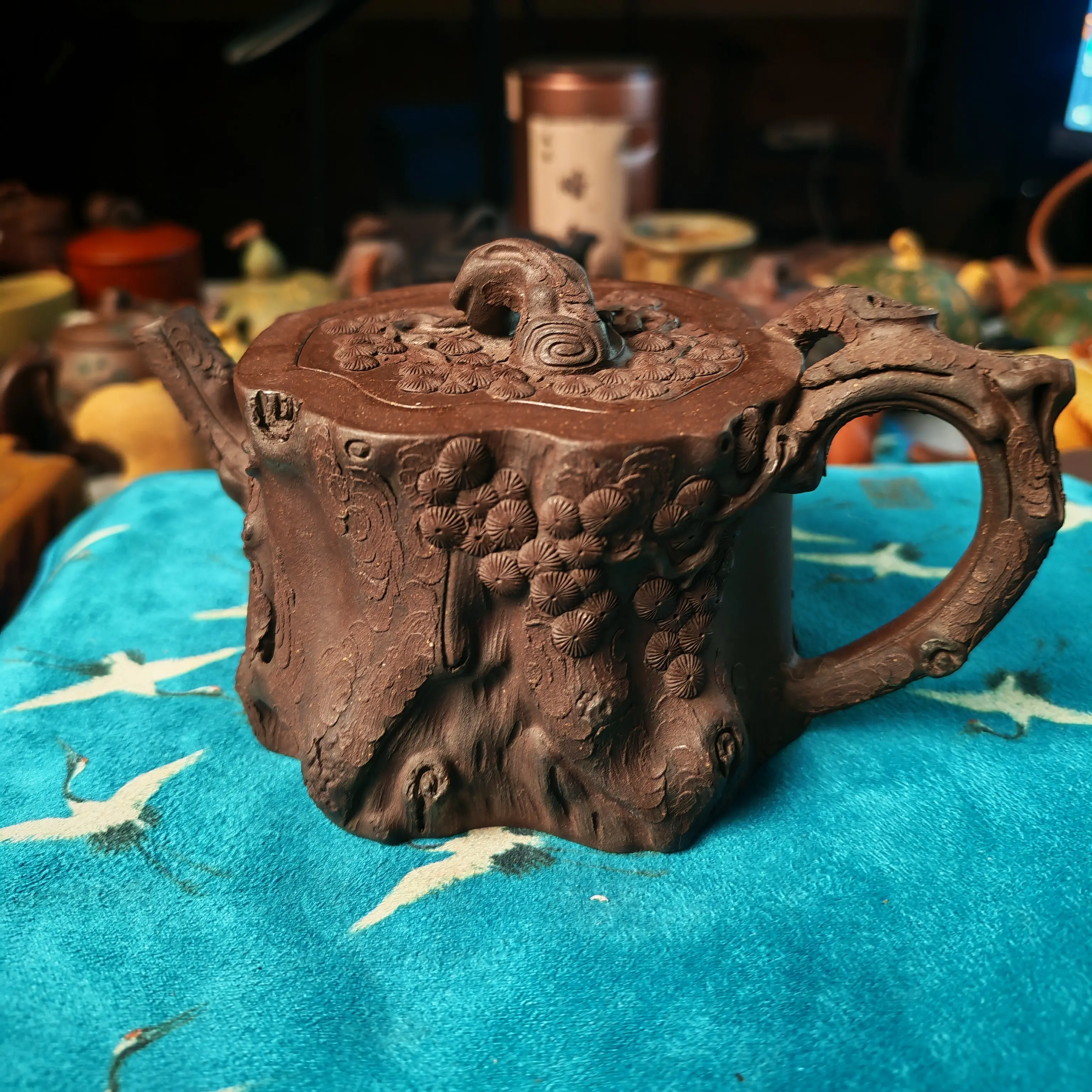 350cc紫玉金砂鸣远松桩