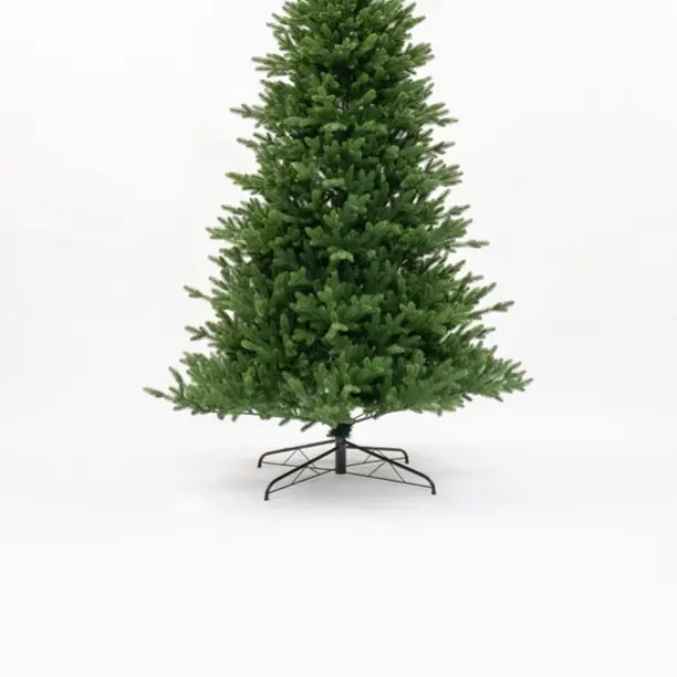 4号链接纯PE立体小五叉自动圣诞树