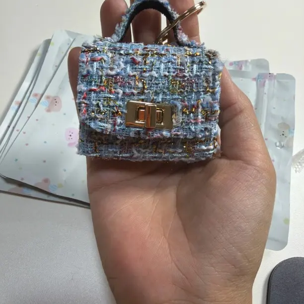 可爱新款小香风迷你包挂饰包包钥匙扣创意摆件