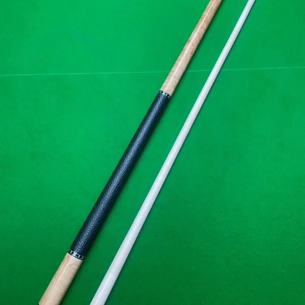 （蓝朗专属）实木鸟眼枫木中式八球美式九球二分之一分体大头杆