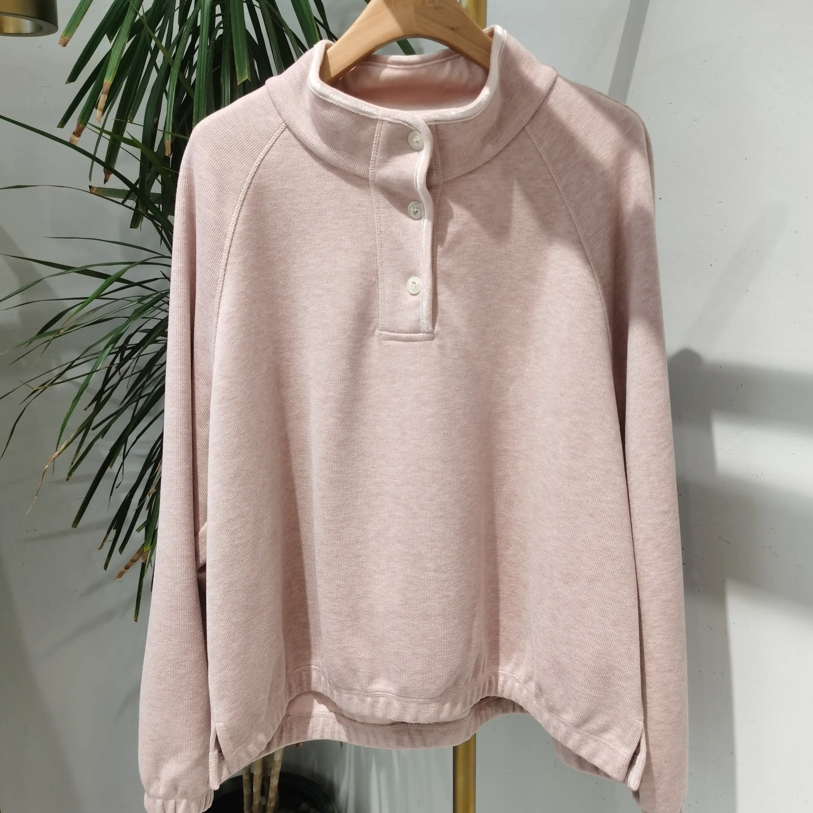 秋季新款花纱立领休闲时尚小衫