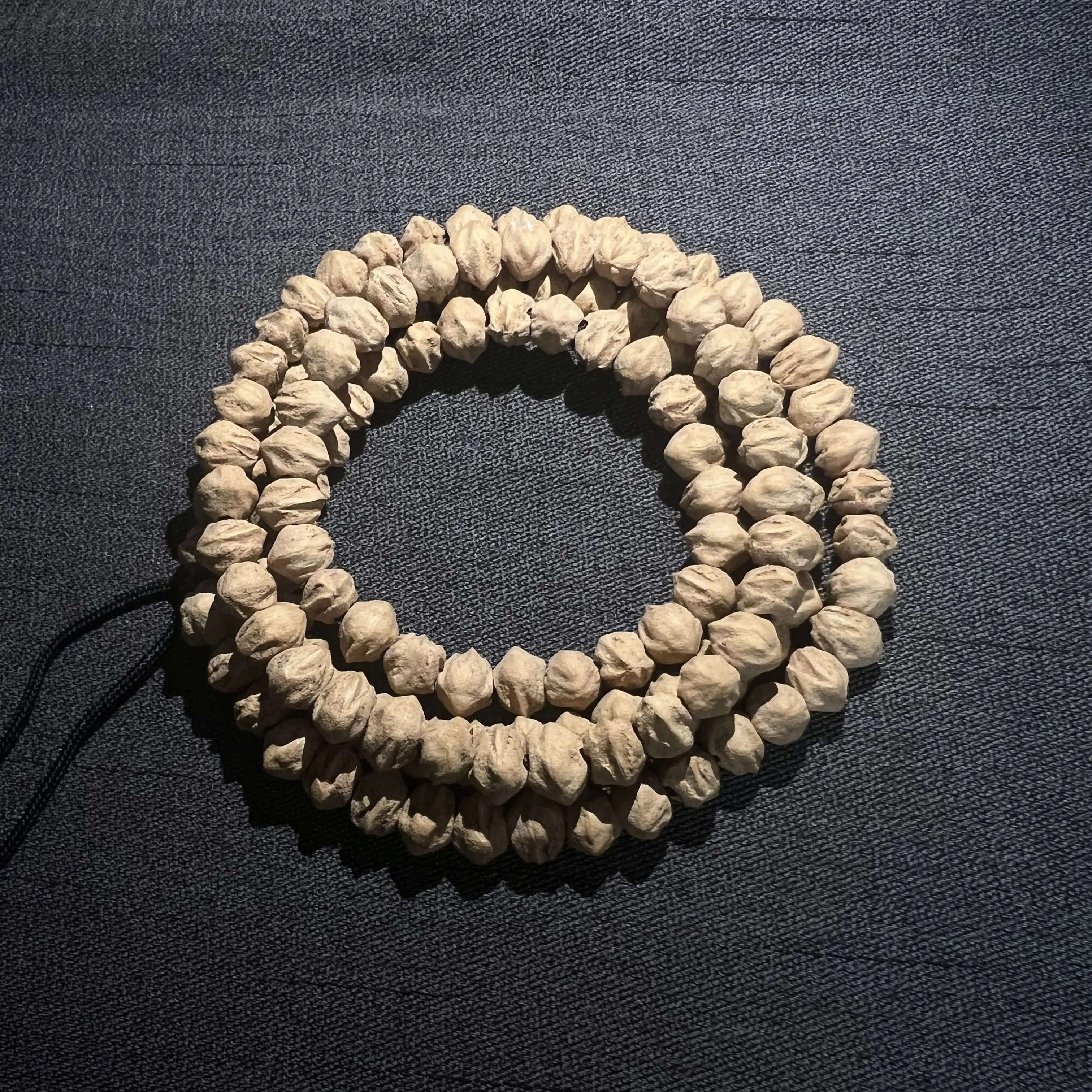 粉皮纯原桩横打百香籽 皮质细腻走色快个性长串