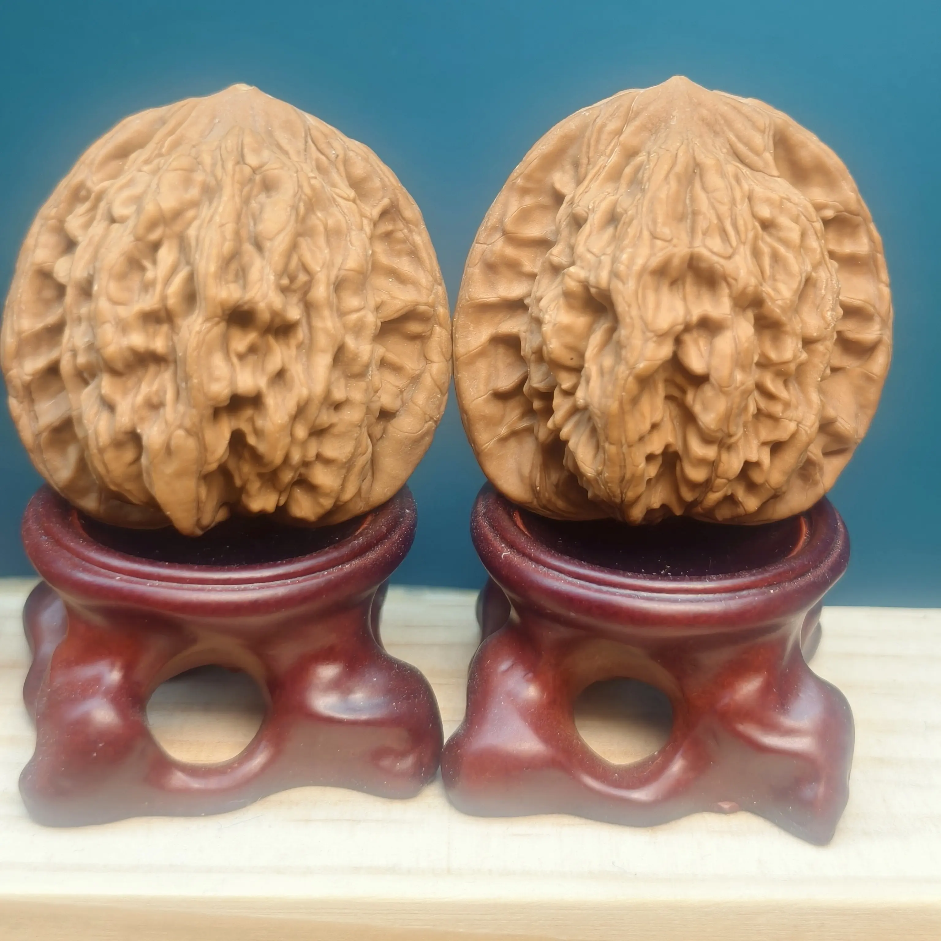 文玩核桃43麦穗虎头