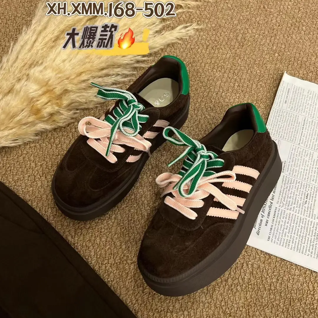 168502板鞋休闲板鞋低帮防滑四季通用水染皮通用休闲拼色