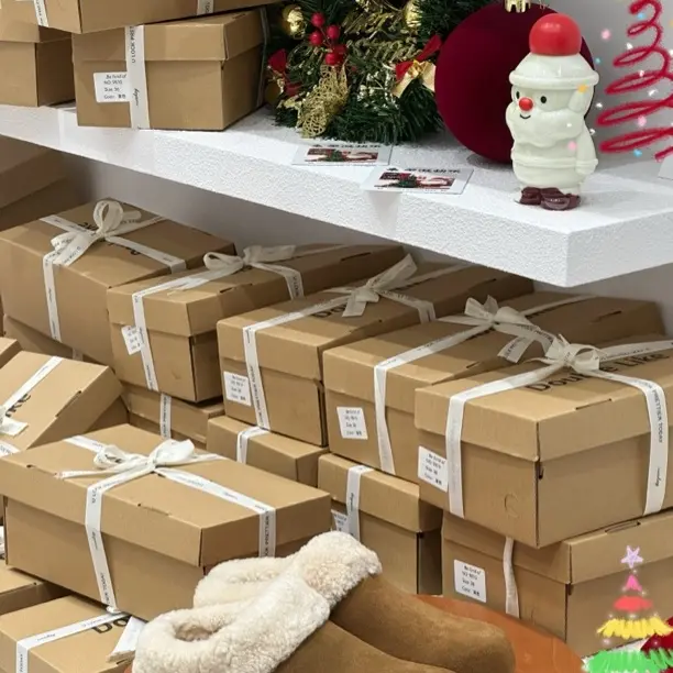 厚底加绒毛毛包头半拖勃肯鞋女外穿冬季保暖防滑一脚蹬