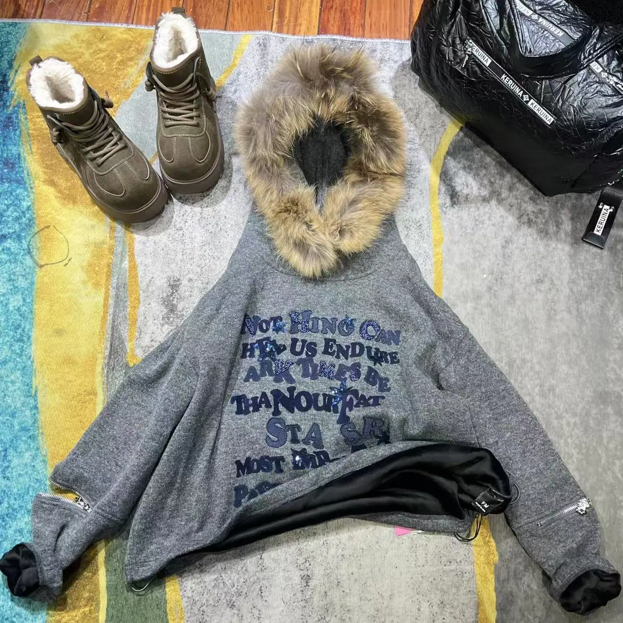 梵玛加列戴帽卫衣66935