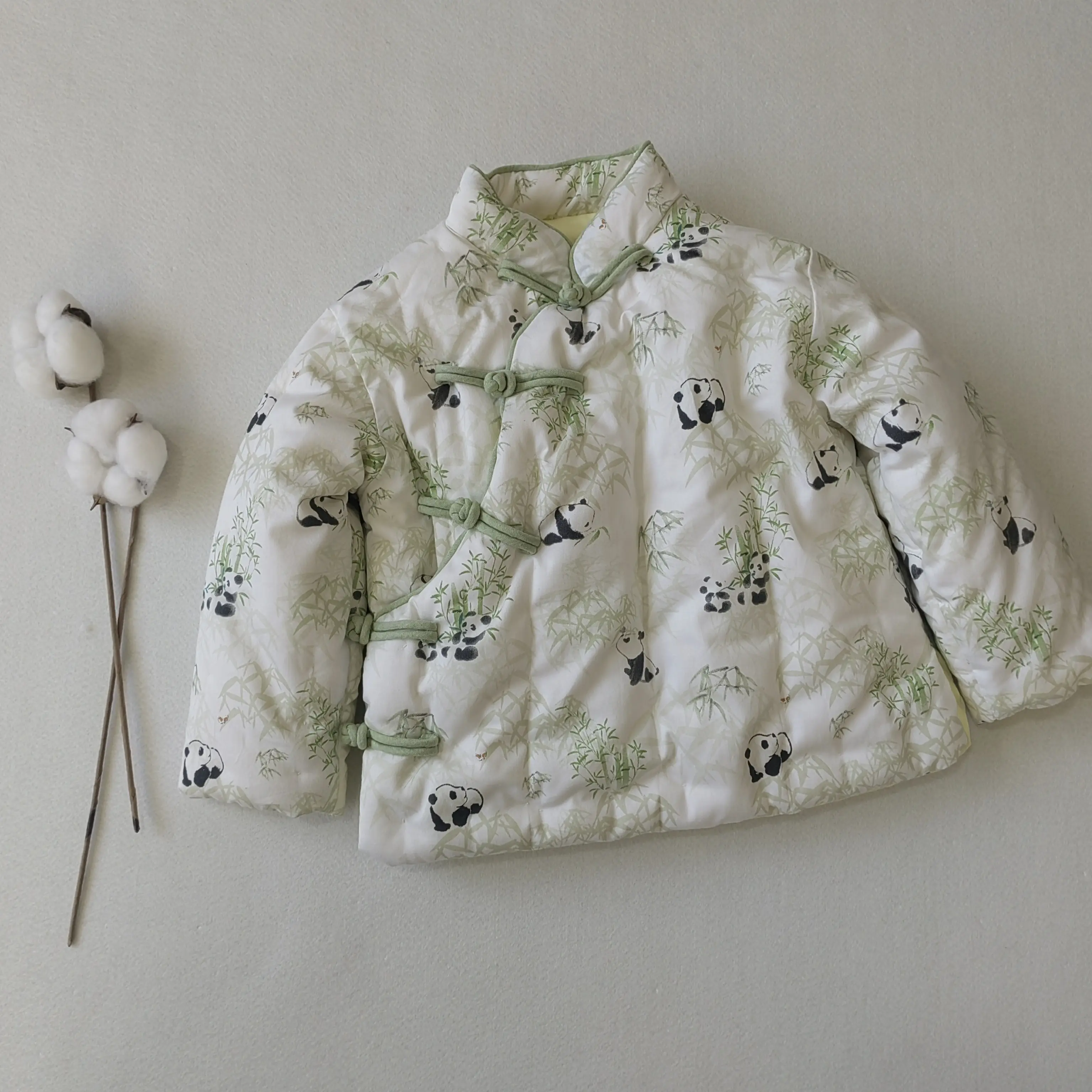 冬季加厚民族风盘扣手工棉花棉袄