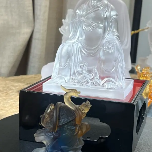 古法琉璃生肖摆件室内桌面工艺礼品