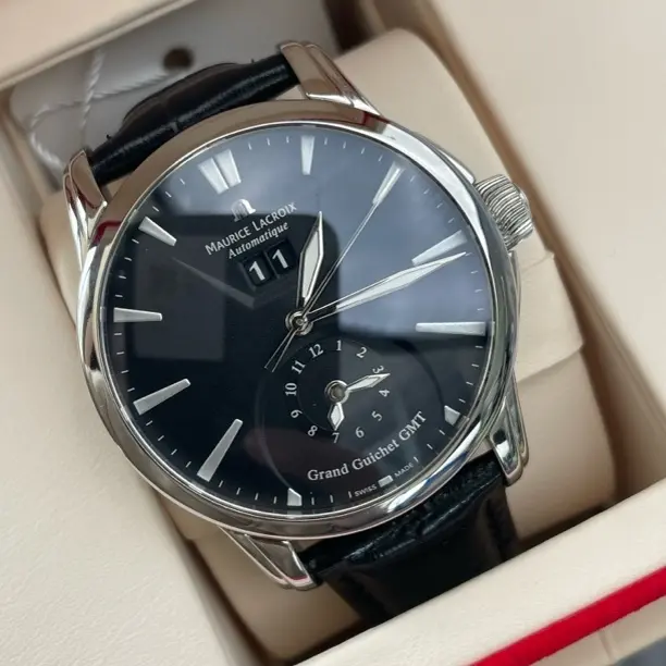 99新 MAURICE LACROIX/艾美表 99新 爆品 艾美奔涛GMT表径40mm