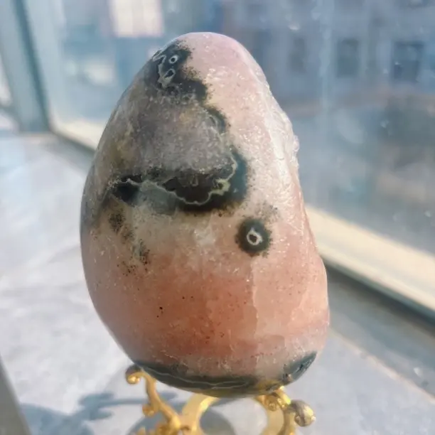 天然绿幽灵水晶龙蛋直播勿拍