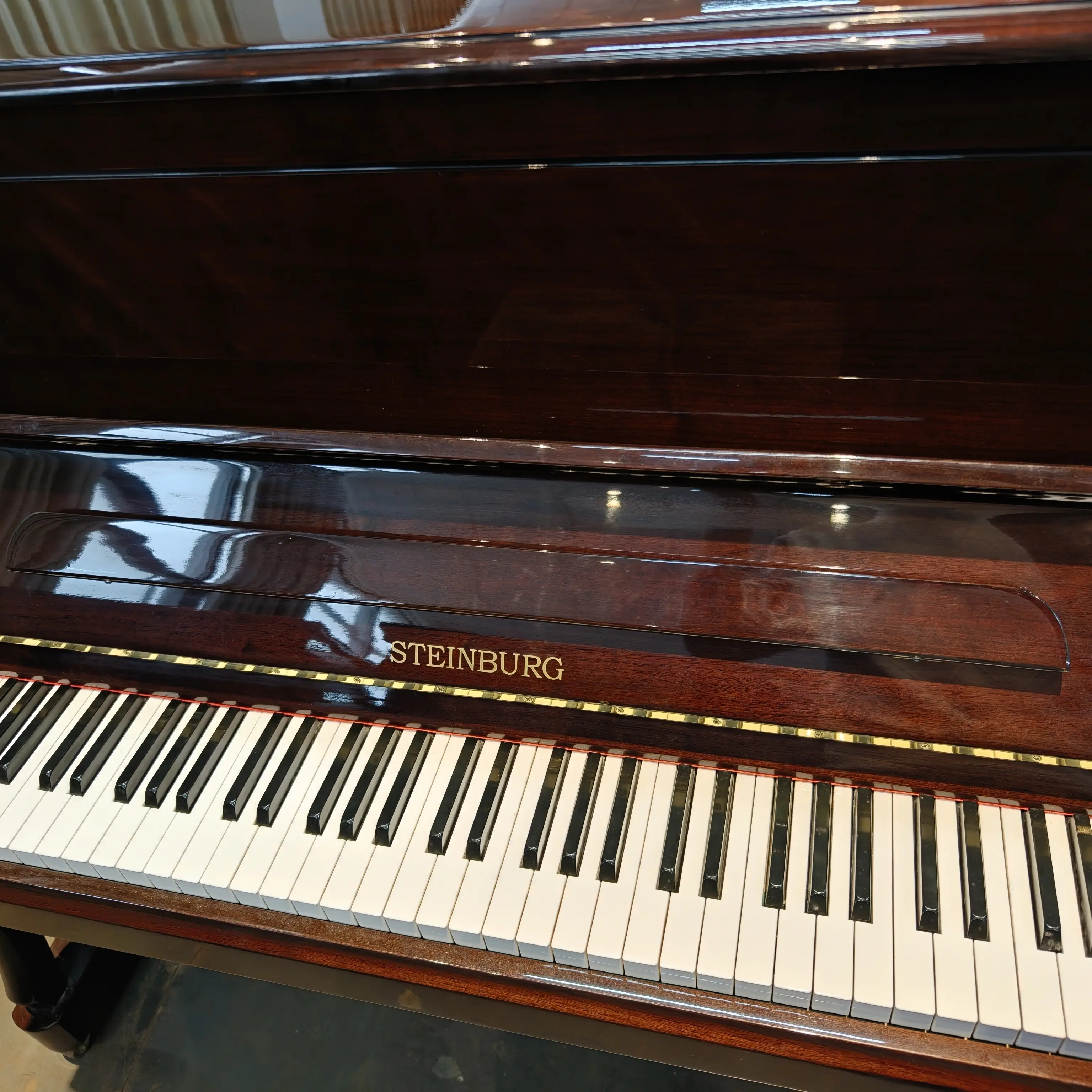 二手家用练习考级钢琴 红木榔头配置高