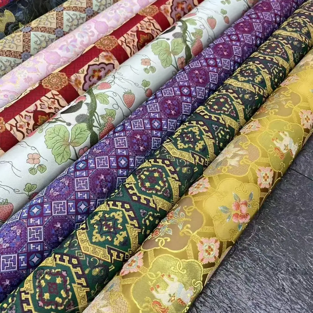 【万家】2米定向链接真丝宋锦云锦蜀锦面料